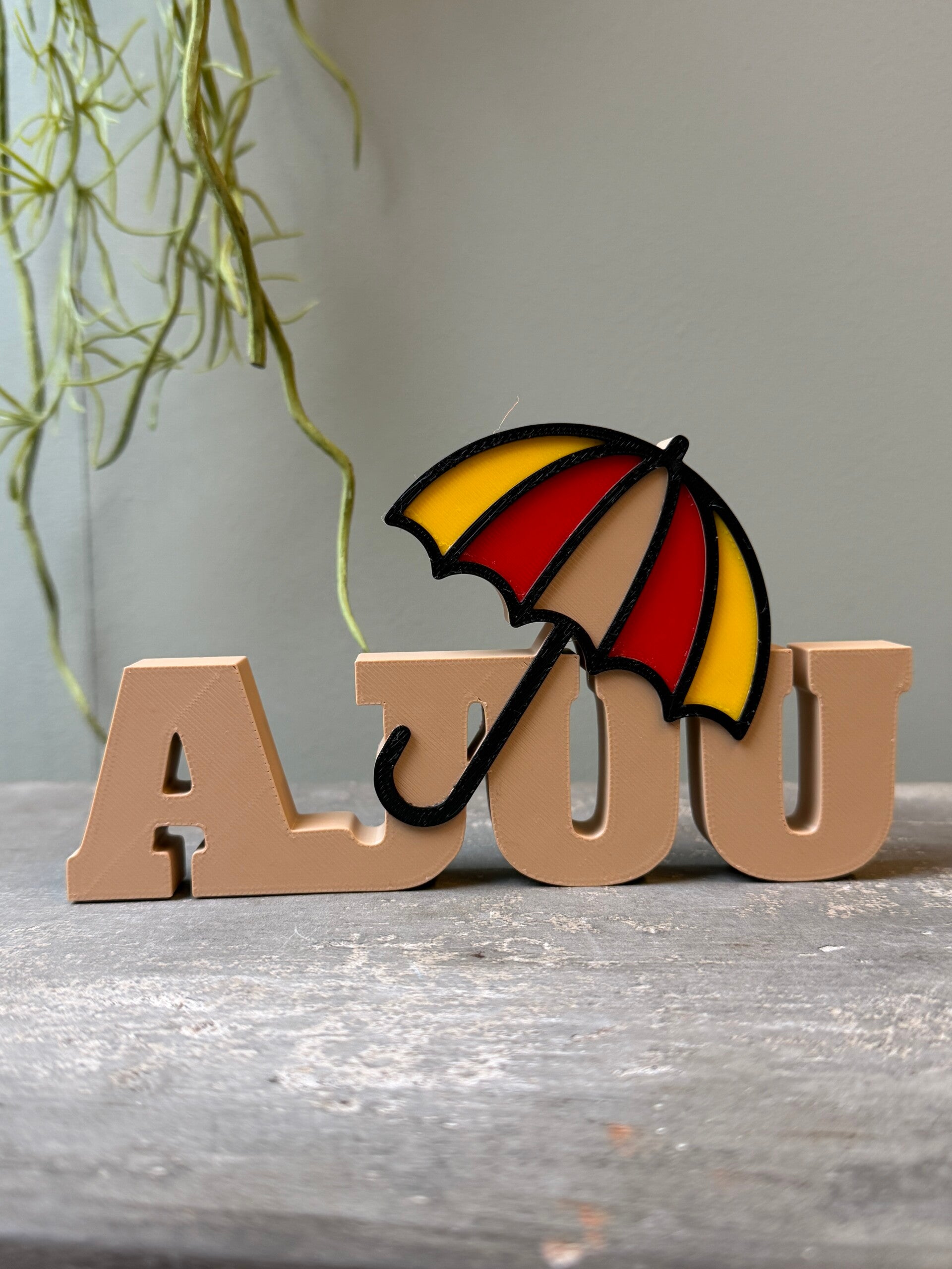 "Ajuu" Word art