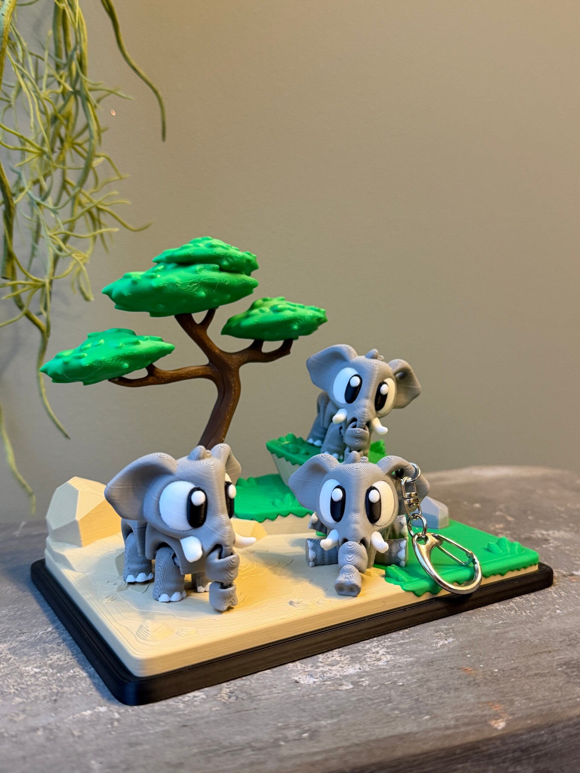 Olifant sleutelhanger