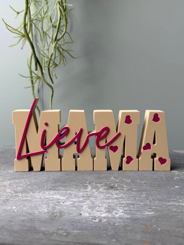"Lieve Mama" Wordt art