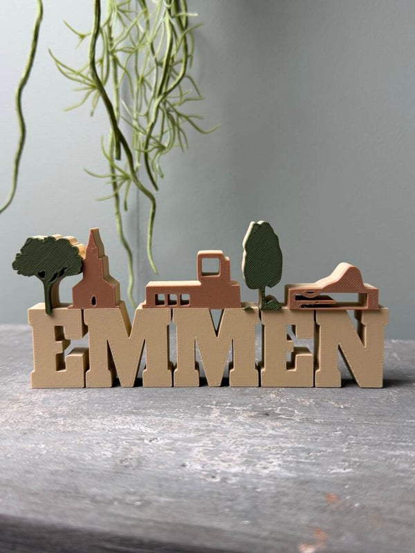 "Emmen" Woondecoratie