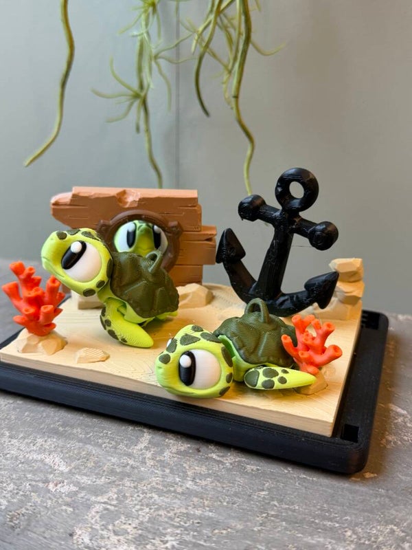 schildpad sleutelhanger