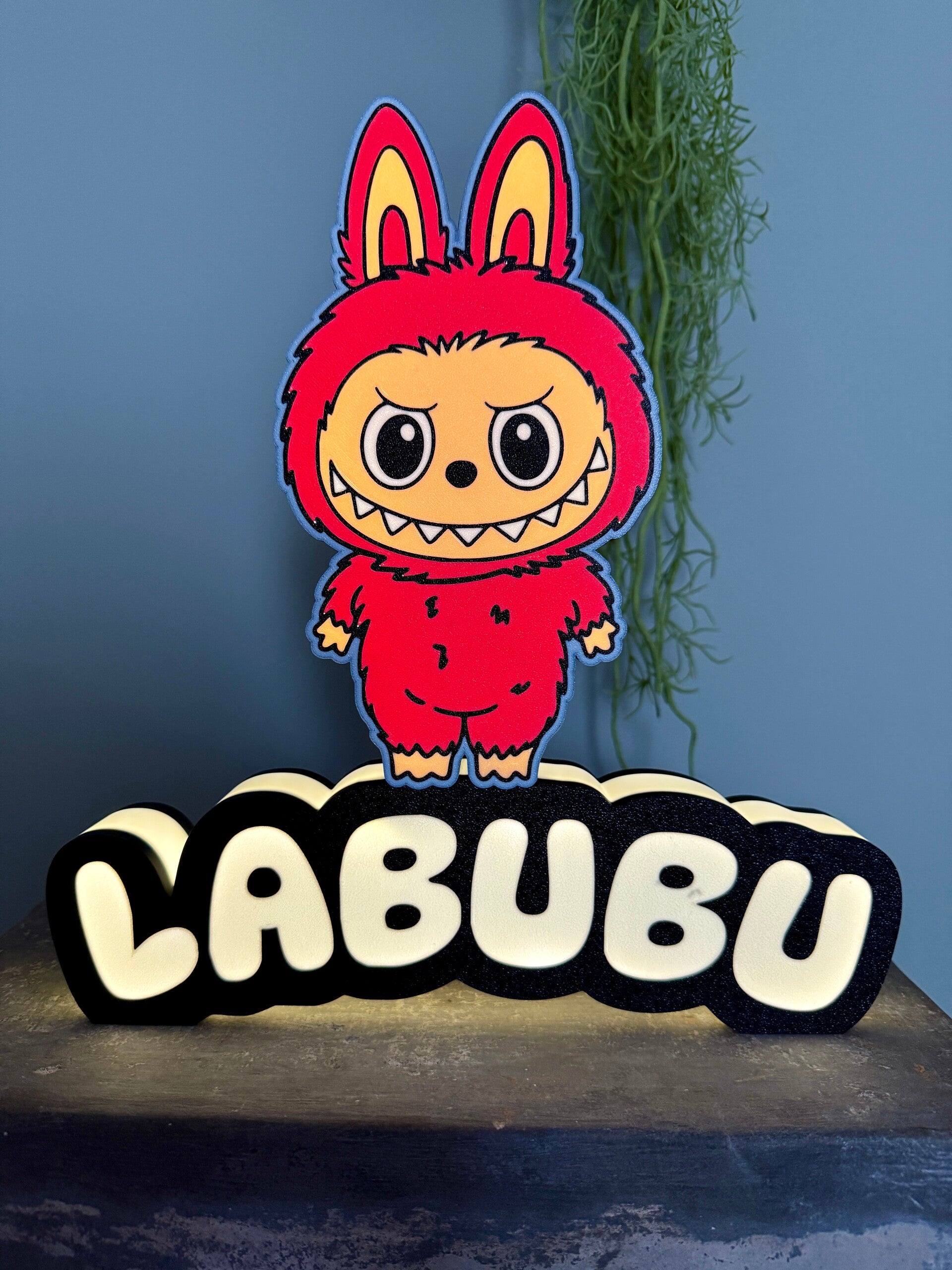 Labubu lamp Groot