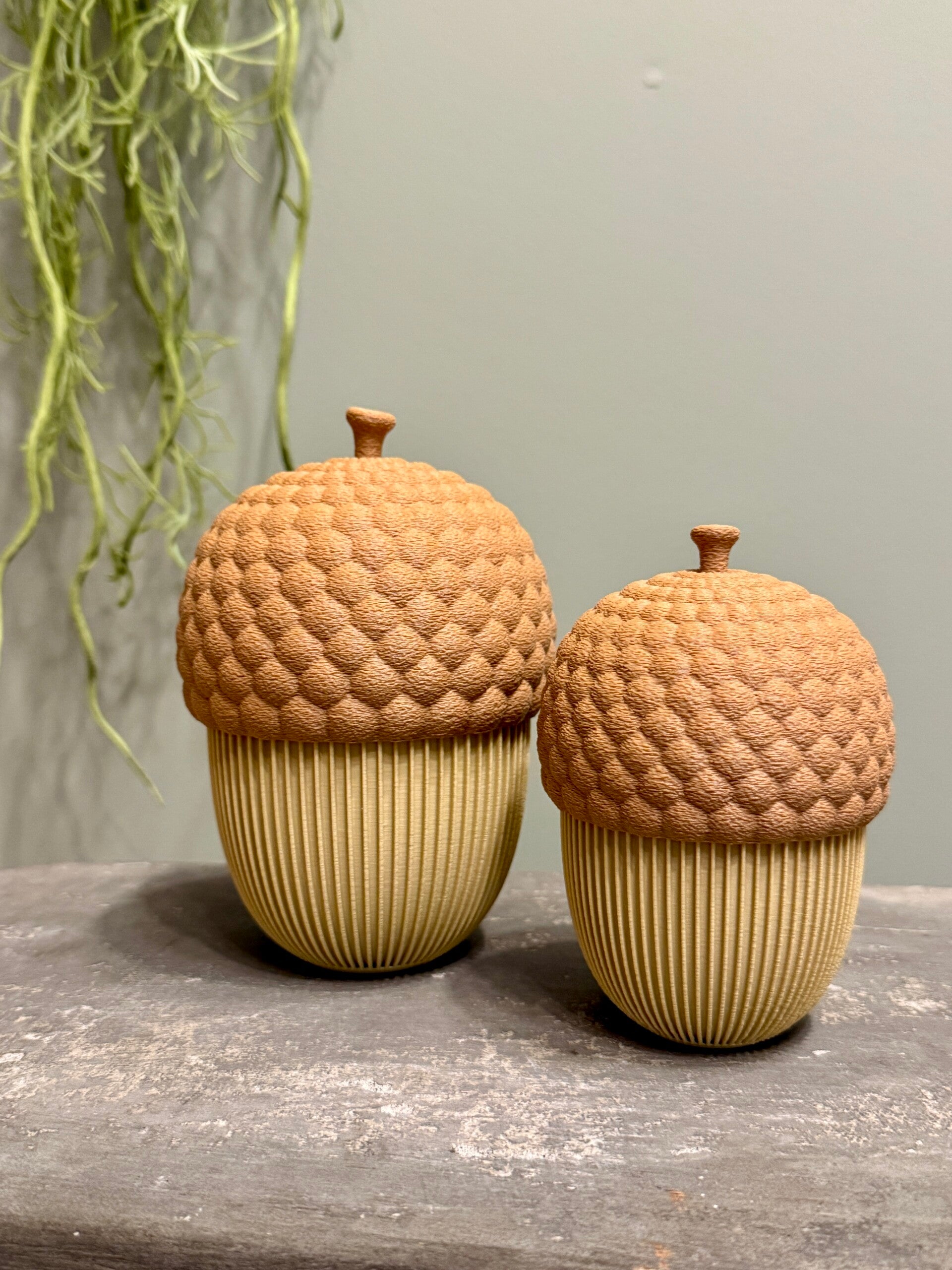 Potje Eikel Herfstdecoratie