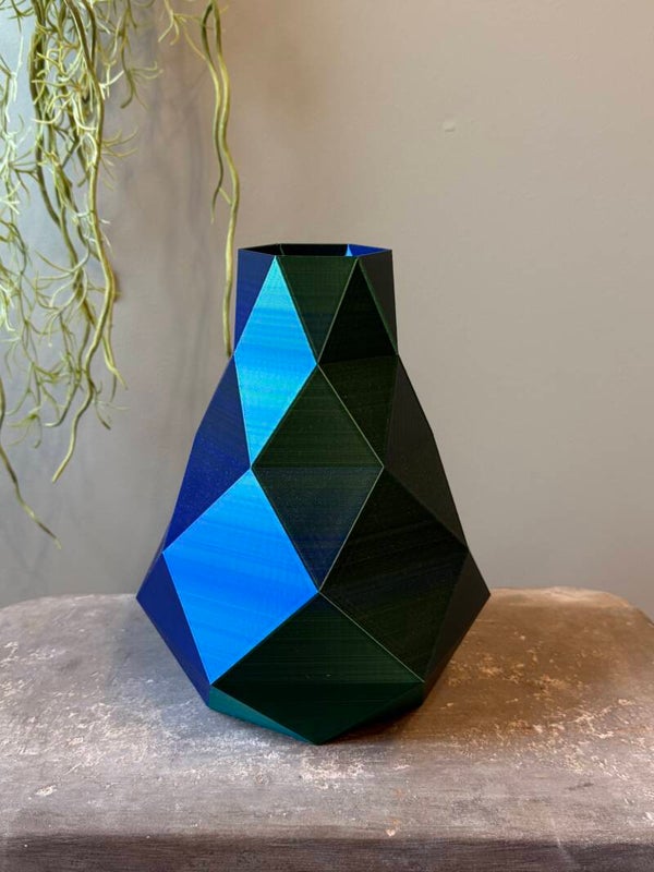 Hexagon vaas