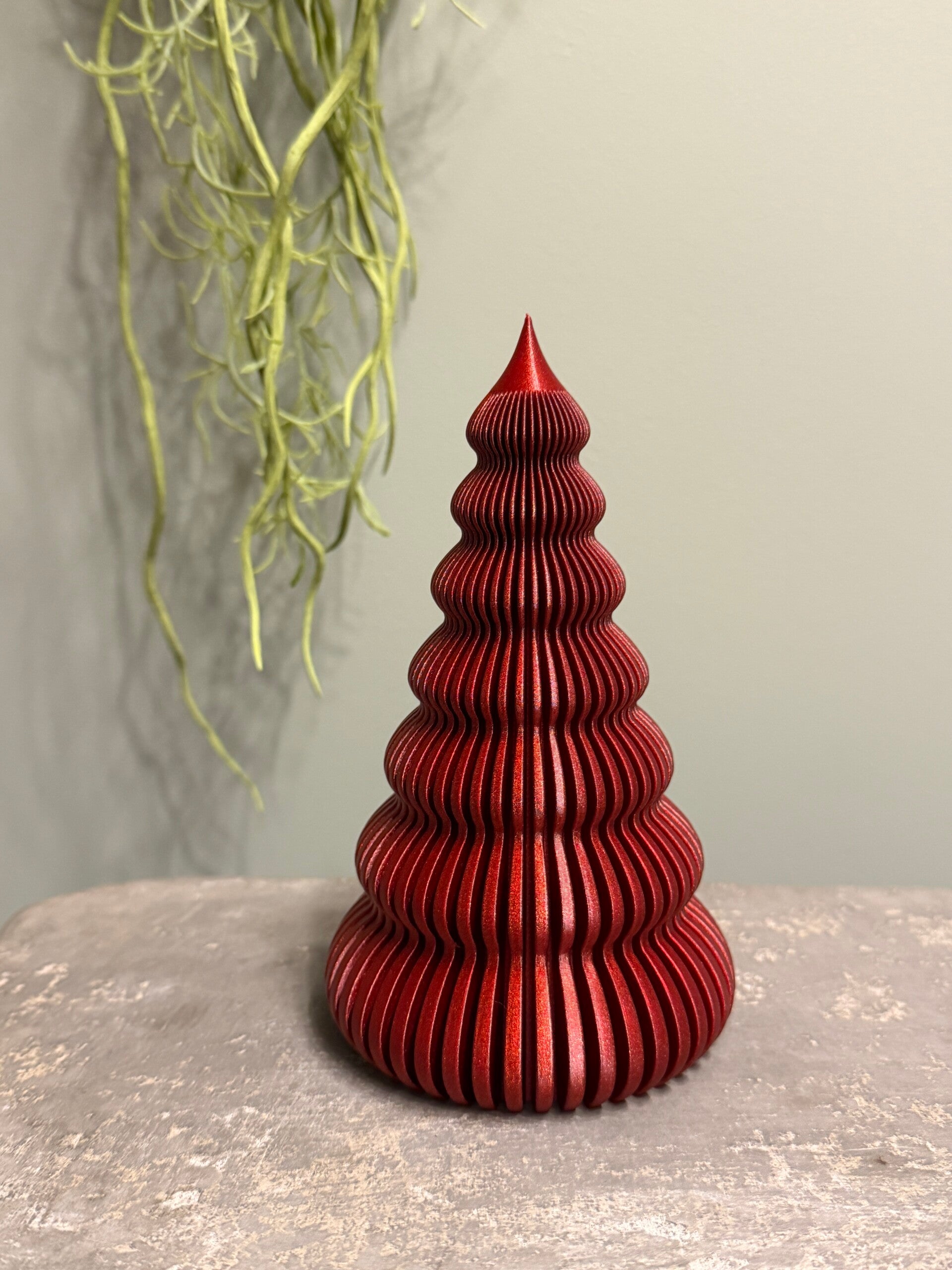 Kerstboom "Golvende lijnen"