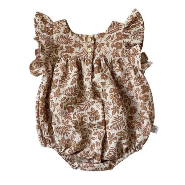 Romper met bloemen