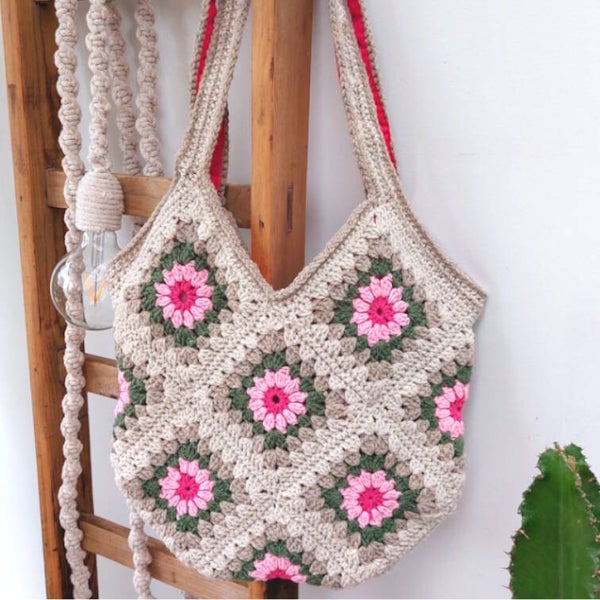 Workshop bloemensquare tas -  Vrijdag 28/06 - 14utot 16u