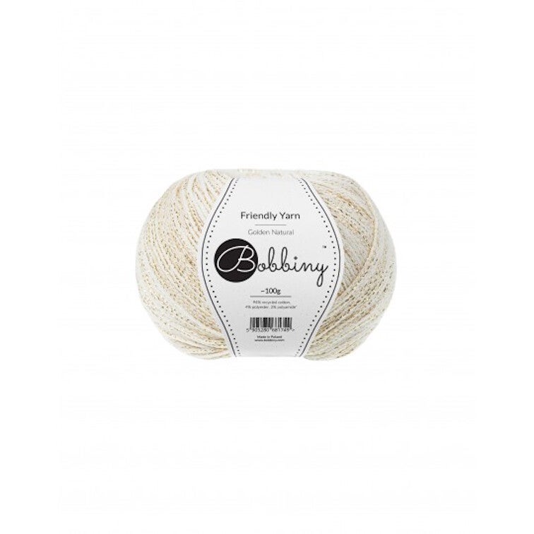 Friendly yarn - Natural golden
