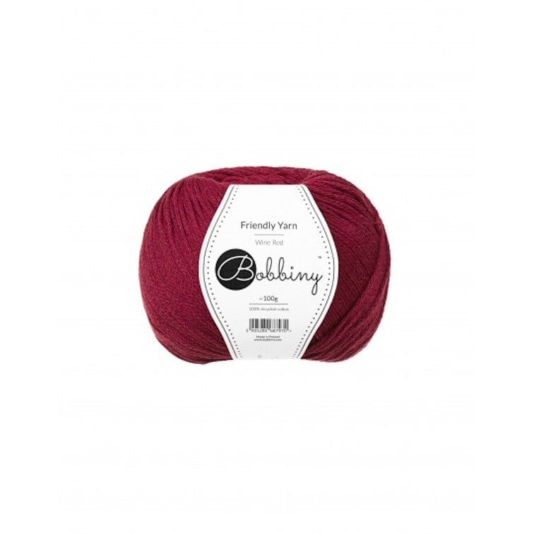 Friendly yarn - Wine red