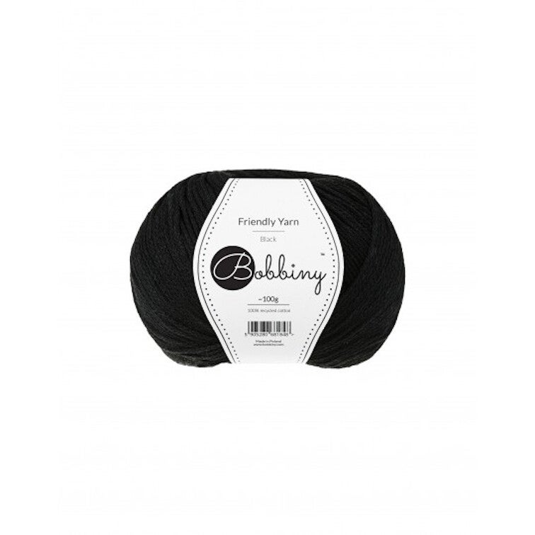 Friendly yarn - zwart