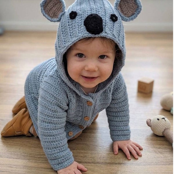 Haakpakket Koala vestje van 0 tot 8 jaar