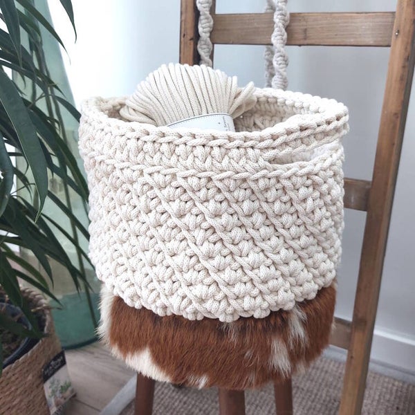 Workshop mand met handvat - DEINZE- Woensdag 20/03 - 19u tot 21u