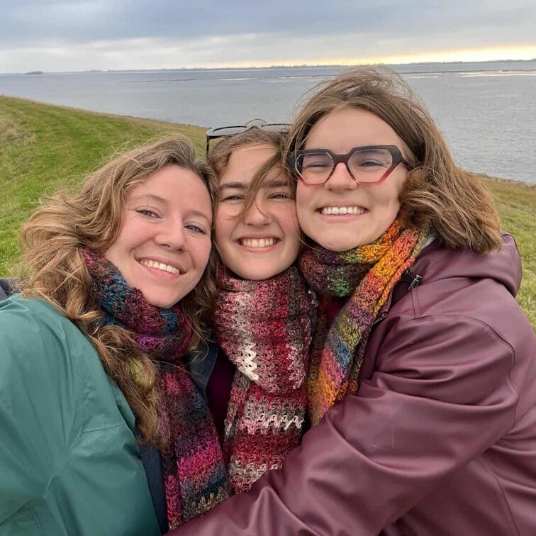 Haakpakket sjaal Pirouette