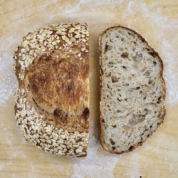 Pain avoine et miel