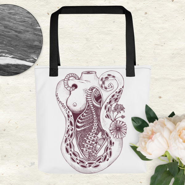 Spinal pain - tote bag