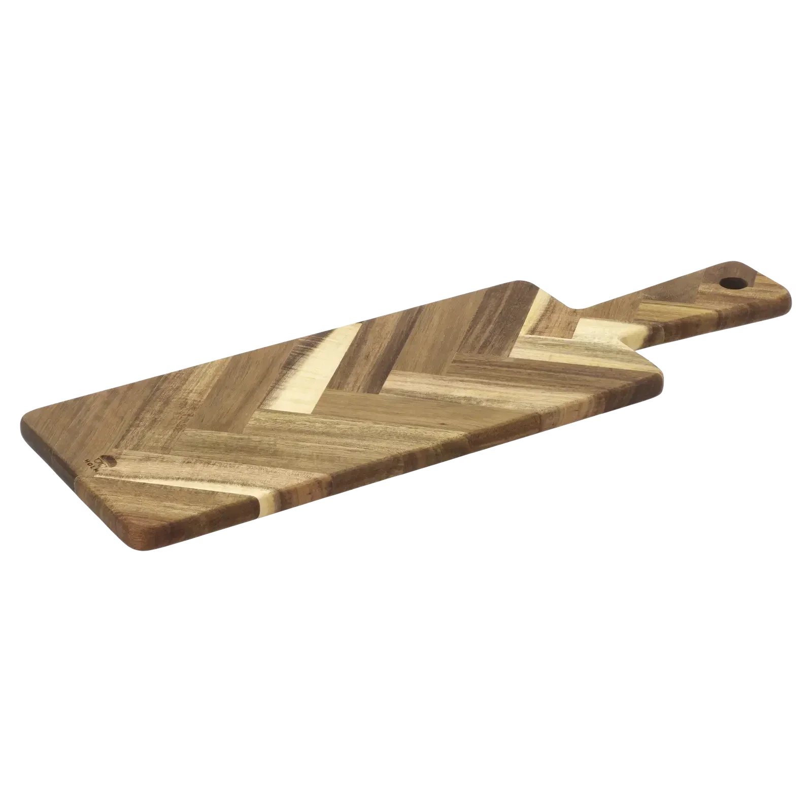 Holm Serveringsbrett med håndtak 46cm – stilfull servering i akasietre