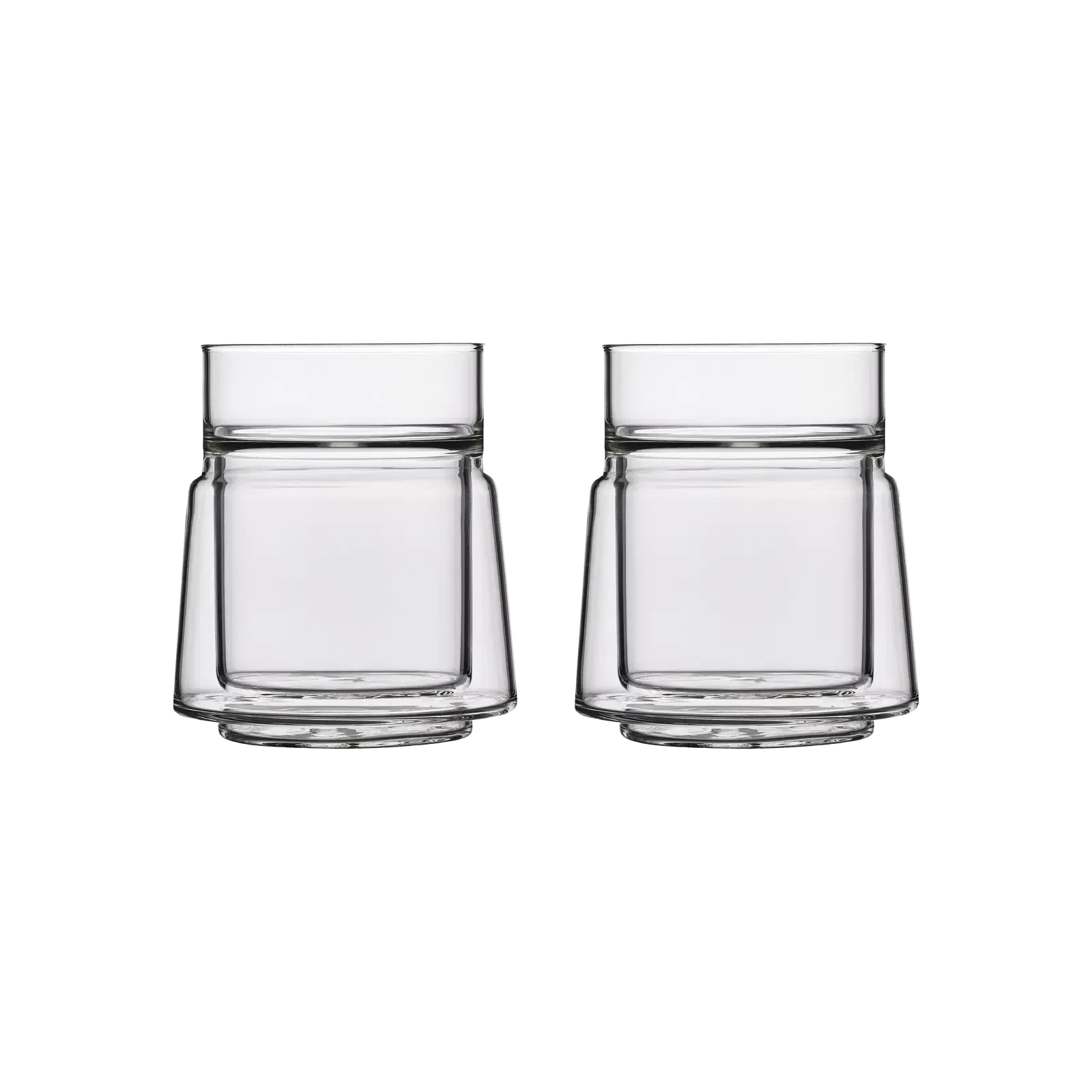 Jacob Jensen Dobbeltveggede Glass  Medium 21cl. – 2 stk.