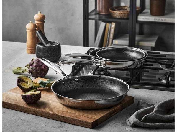 Pillivuyt Gourmet Paillon Hybrid stekepannesett - 20, 24 og 28cm