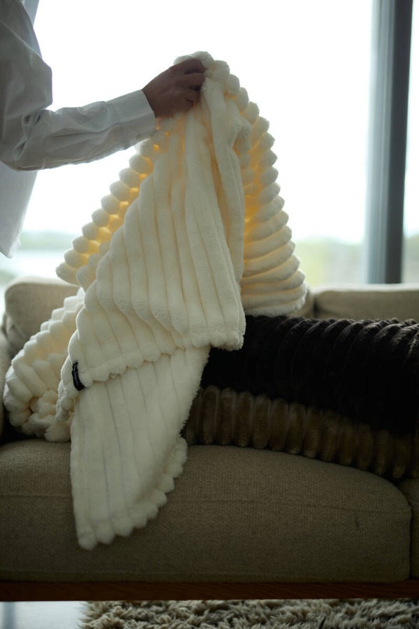 Pledd Cozy Fra Kosta Linnewäferi