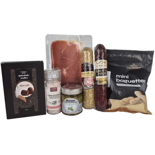 Gourmetpakke Medium – den komplette julegaven til ansatte 🎁✨