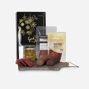 Kortreist Spekemat med Fjøl og Kniv – Komplett gave med smak og stil