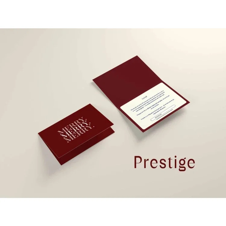 Gavekort Prestige – den eksklusive firmagaven!