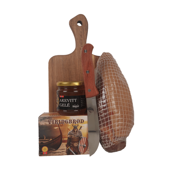 Westfaler pæreskinke spesial med fjøl og kniv – den komplette spekematgaven