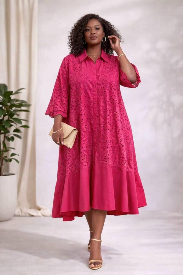 Robe élégante au style féminin et raffiné