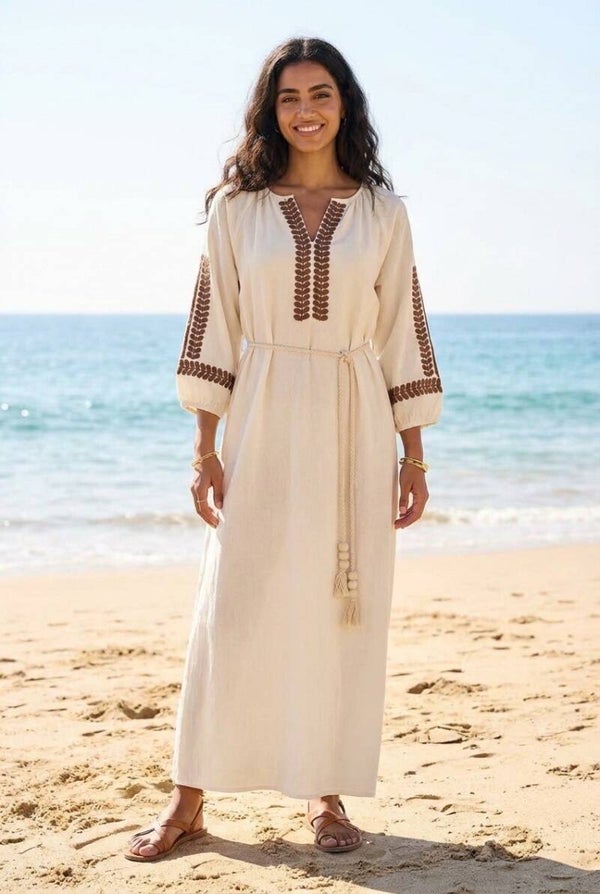 Robe motif orientale