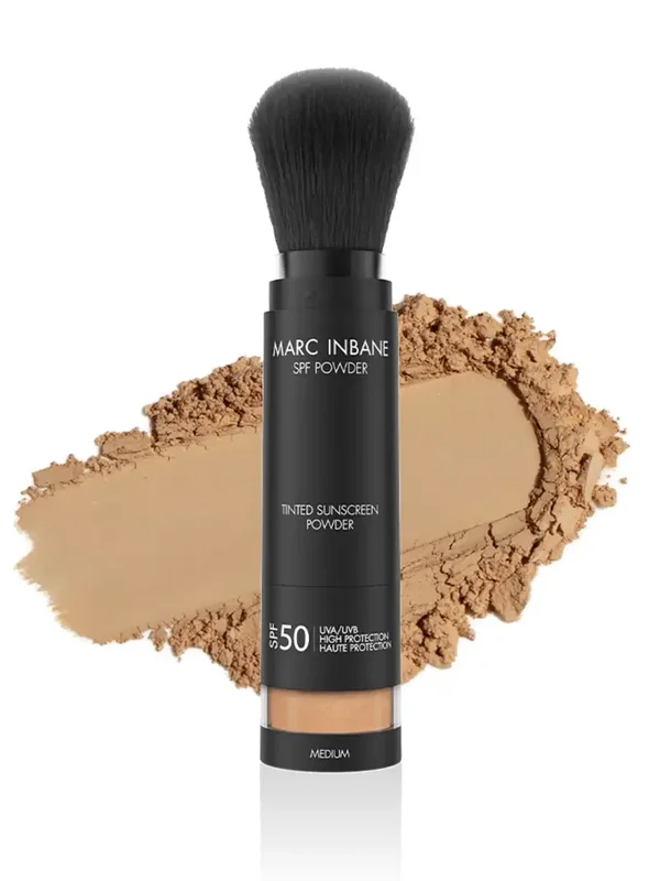 Tinted Sunscreen Powder Dark