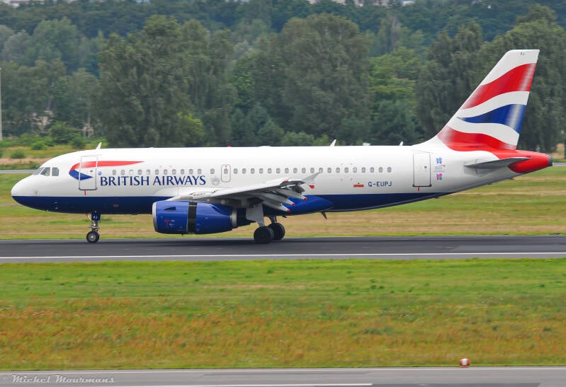 G-EUPJ -- Airbus A319 -- British Airways