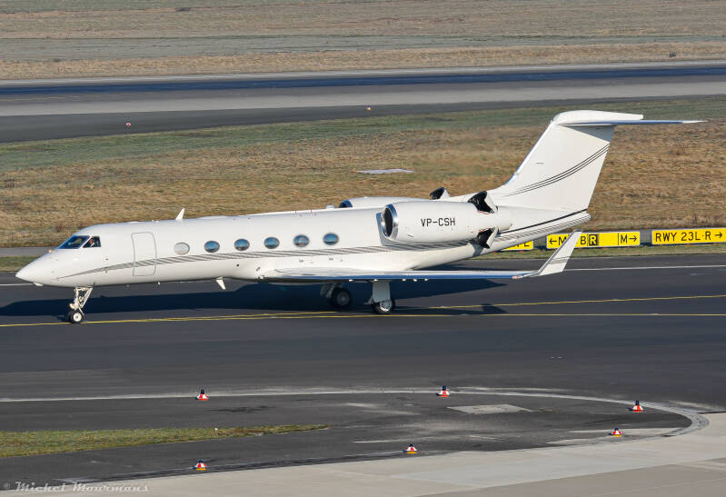 VP-CSH -- Gulfstream G450