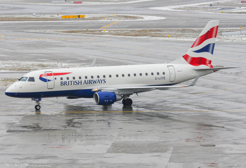 G-LCYE -- Embraer 170 -- British Airways