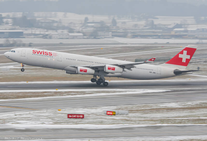 HB-JML -- Airbus A340-300 -- Swiss