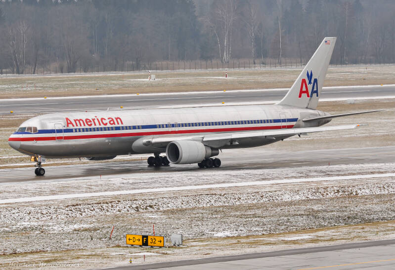 N39356 -- Boeing 767-300ER -- American Airlines