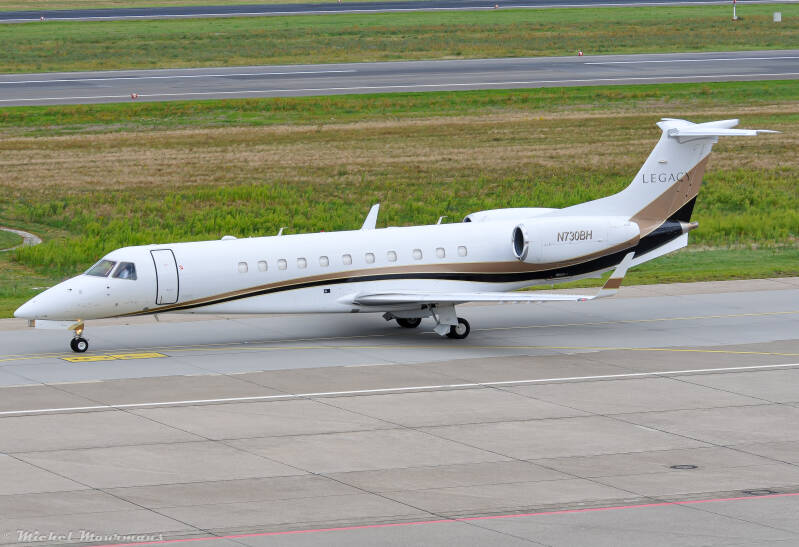 N730BH -- Embraer EMB-135BJ Legacy 600 -- RedEye II LLC 