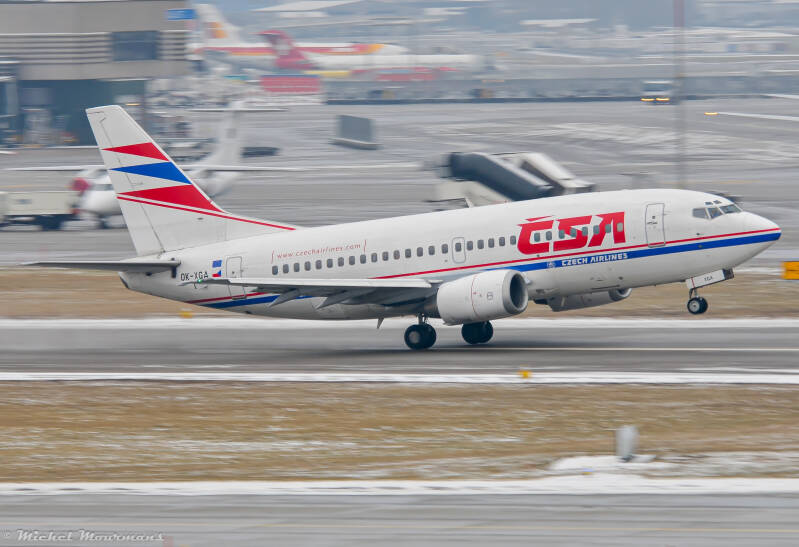 OK-XGA -- Boeing 737-500 -- CSA Czech Airlines