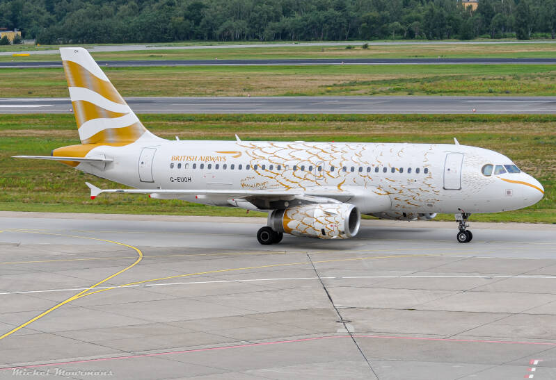 G-EUOH -- Airbus A319 -- British Airways