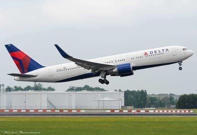 N173DZ -- Boeing 767-300ER -- Delta Air Lines