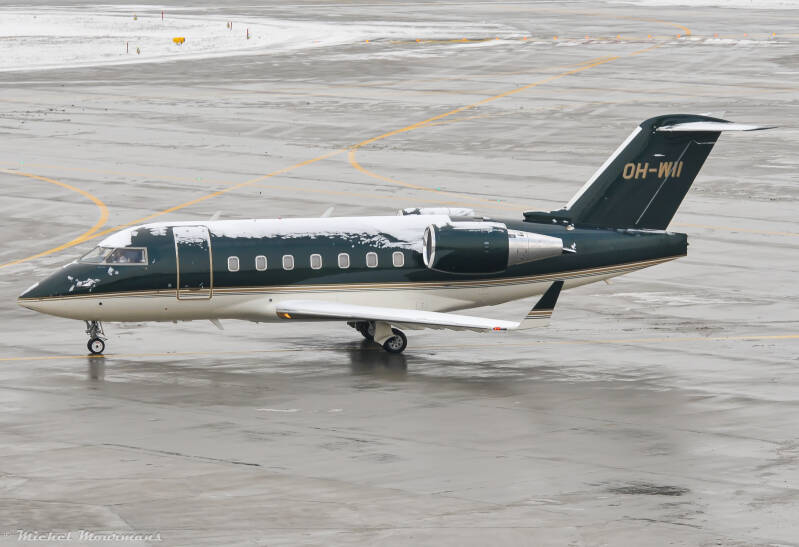 OH-WII -- Bombardier Challenger 604 -- Jetflite