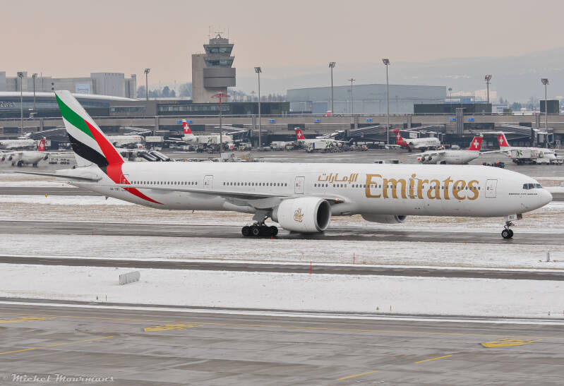 A6-EBU -- Boeing 777-300ER -- Emirates
