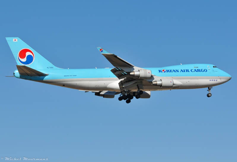 HL7400 -- Boeing 747-400F -- Korean Air Cargo