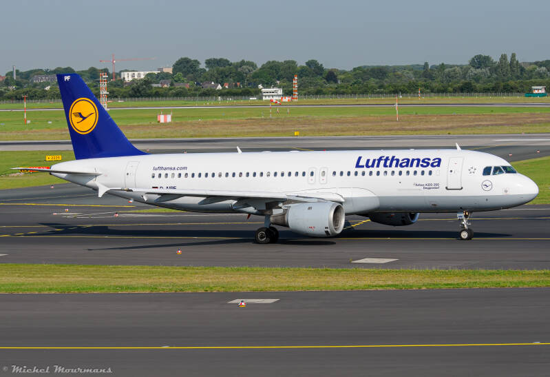 D-AIPF -- Airbus A320 -- Lufthansa