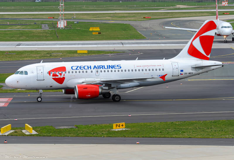 OK-MEK -- Airbus A319 -- CSA Czech Airlines