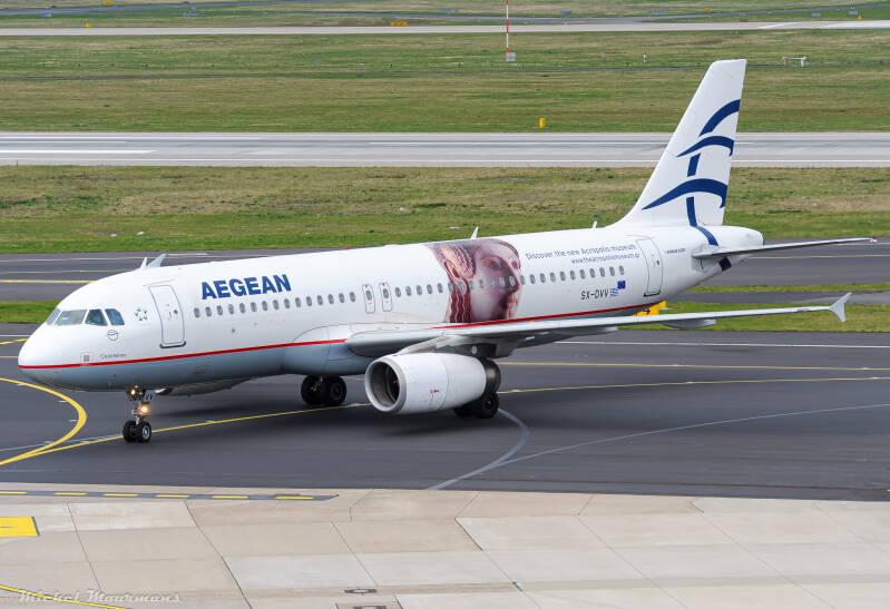 SX-DVV -- Airbus A320 -- Aegean Airlines