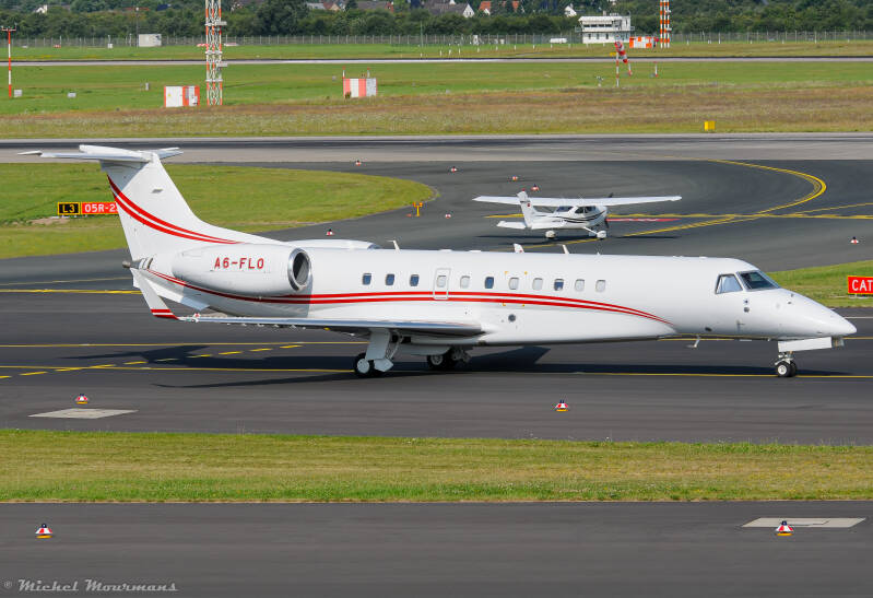 A6-FLO -- Embraer EMB-135BJ Legacy 600 --Falcon Aviation Services