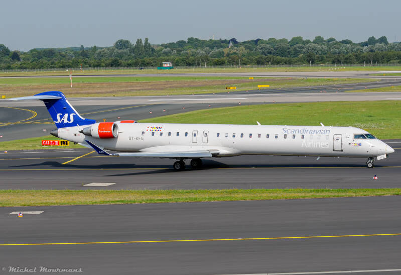 OY-KFG -- Bombardier CRJ-900 -- Scandinavian Airlines