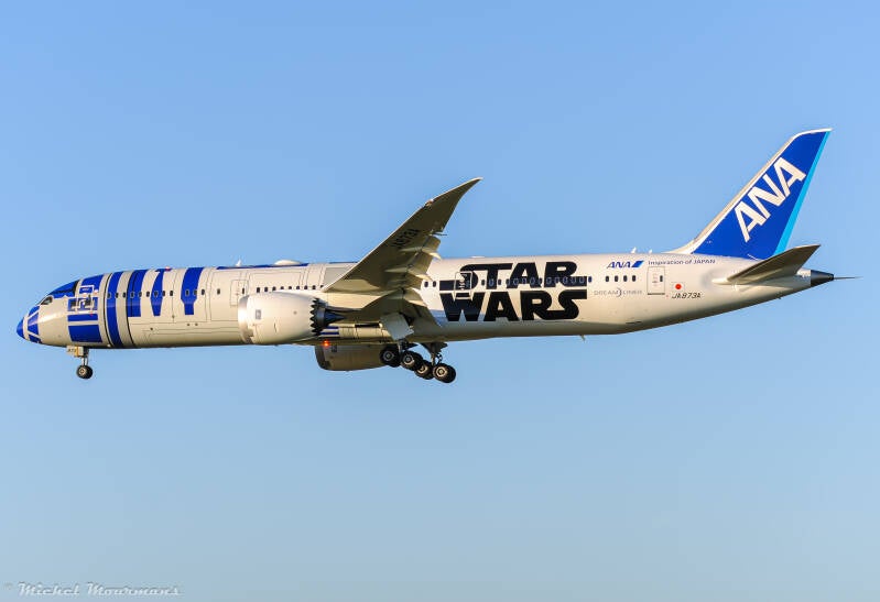 JA873A -- Boeing 787-9 -- All Nippon Airways