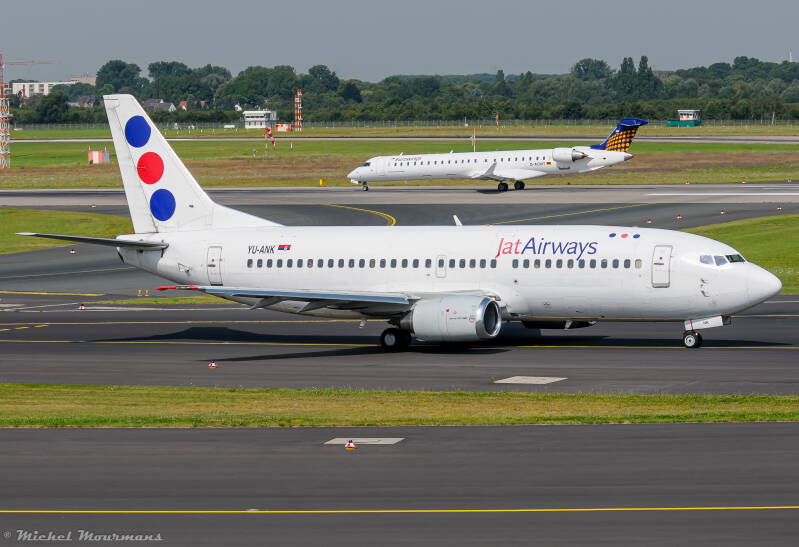 YU-ANK -- Boeing 737-300 -- Jat Airways