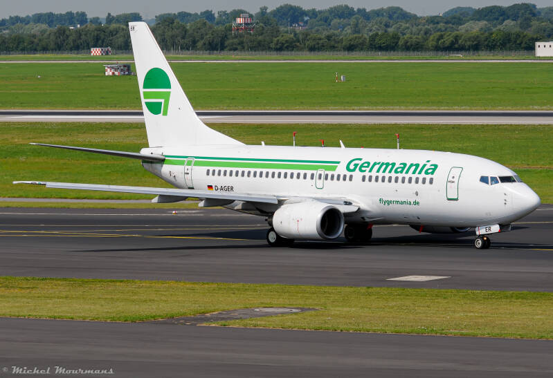 D-AGER -- Boeing 737-700 -- Germania